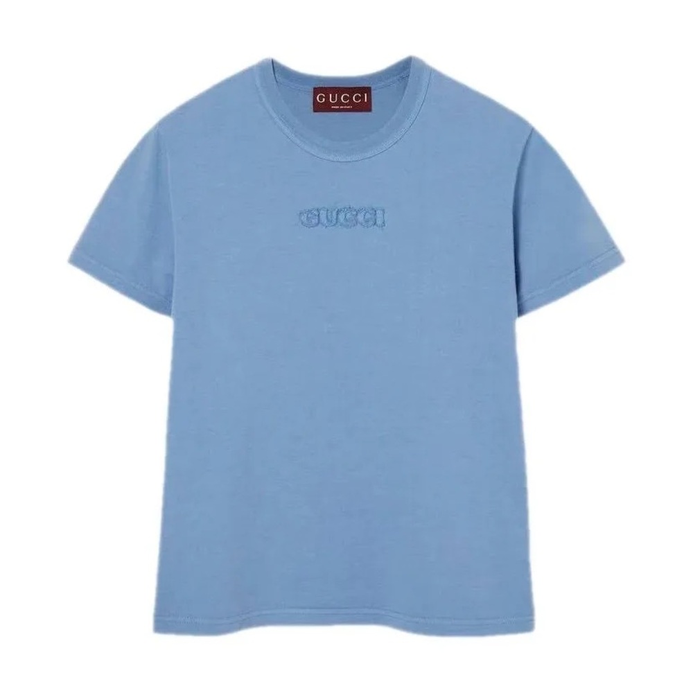 Gucci Embroidered Logo Tee